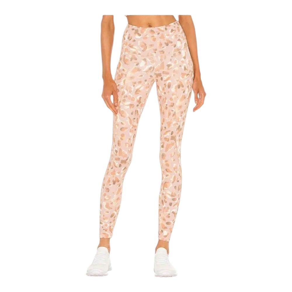 New Revolve Strut This‎ Legging Milan Ankle Legging in Sand Stone Leopard Medium